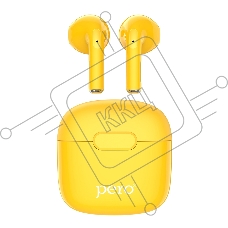 Беспроводные наушники PERO TWS05 COLORFUL Yellow