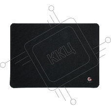 Коврик для мыши Gembird MP-35-25-BLACK, черный, 350х250х3мм, ткань+резина, пакет