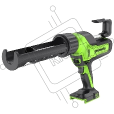 Пистолет для герметиков аккумуляторный GreenWorks G24CAU, 24V, 310 мл, без АКБ и ЗУ (3501707)