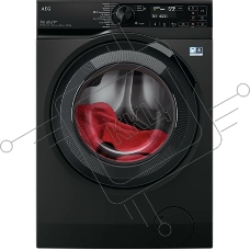 Стирально-сушильная машина AEG LWR73166OE черный, загрузка фронтальная 10 кг, 1600 об/мин., класс: А