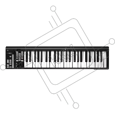 Клавиатура MIDI [110105A2015] Icon [iKeyboard 5X] 49 полувзвешенных клавиш фортепианного типа, сенсорный фейдер, энкодер с LED индикатором, переключение октав и транспонирования, 2х1/4