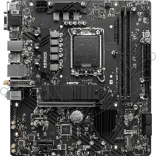 Материнская плата MSI B760M BOMBER WIFI Soc-1700 Intel B760 2xDDR5 mATX AC`97 8ch(7.1) 2.5Gg+VGA+HDMI+DP