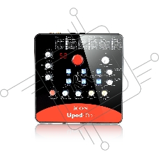 Аудиоинтерфейс USB Icon UPod Pro 72 DSP эффекта, АЦП/ЦАП: 16 бит/48 кГц, 22-20000 Гц, 90 дБ, S/N: -90 дБ, THD+N: 0,0061%, 2xCombo XLR/TRS, 1/4