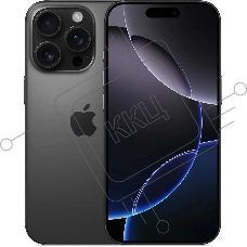 Смартфон Apple iPhone 16 Pro, 8/128Gb, черный титан