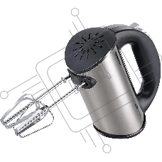 Миксер ручной Centek CT-1108 черный/стальной, 600 Вт