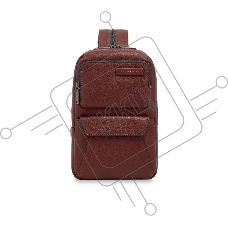 Рюкзак слинг мужской The Bridge Ludovico 053126LZ/1A коричневый натур.кожа