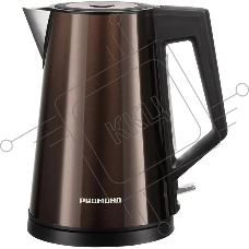 Чайник электрический Redmond KM244 1.7 л, 2200 Вт, коричневый