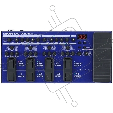 Напольный басовый процессор мультиэффектов BOSS ME-90B 61 эффект, 10 предусилителей AIRD, 36 предустановок и 36 пользовательских патчей. Есть педаль экспрессии, USB-C, Bluetooth (с адаптером), XLR-выход, петля Send/Return, питание от батареек (до 6 ч)