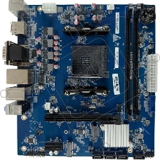 Материнская плата iRU A520M-VHDi/M.2, AM4, AMD A520, 2xDDR4, 4xSATA, 1xM.2, 1xPCIe 3.0 x16, 1xPCIe x1, 1xHDMI, 1xD-Sub, 1xDP, 1x1Gb LAN, 2xUSB-A 2.0, 4xUSB-A 3.2, 5.1, mATX