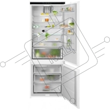 Встраиваемый холодильник Electrolux ENP7TD75S, комбинированный No Frost, Размеры ВxШxГ [мм]: 1884x696x549, сенсорное управление с символьным дисплеем, Динамическая система охлаждения в холодильной камере, система охлаждения в морозильной камере - No Frost