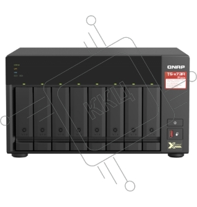 Сетевое хранилище без дисков SMB QNAP TS-873A-8G NAS, 8 trays 3,5