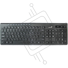 Клавиатура Genius SlimStar 7230 беспроводная, USB, Радиоканал, черный