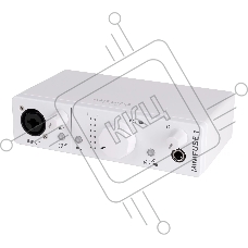 Аудиоинтерфейс USB Arturia MiniFuse 1 White [800111] 24бит/192кГц, комбинированный разъем XLR и 6.3 мм для записи инструментов и вокала с фантомным питанием 48 В, выходы на монитор (L/R Jack), выход для наушников