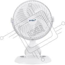 Вентилятор настольный Vitek VTF-06U 3Вт скоростей:2 белый