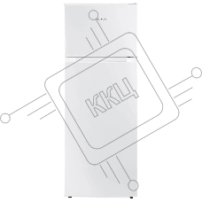 Холодильник Hyundai CT2551WT белый двухкамерный 166/40л морозилка сверху