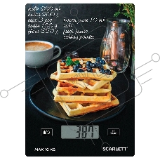Кухонные весы Scarlett SC-KS57P75 (Вафли)