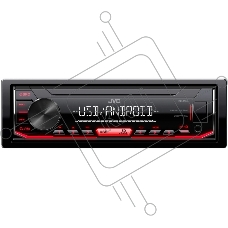 Автомагнитола JVC KD-X152M, 1 DIN, USB Type-A, AUX, съёмная панель