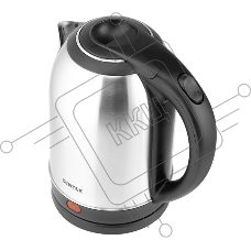 Чайник Centek CT-0037 (матовый) металл 2,0л, 2200W, большой объём, хромированная вставка