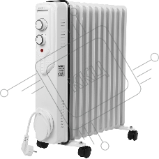 Масляный радиатор Centek CT-6207, 2500Вт, 11 секций, 3 режима, белый