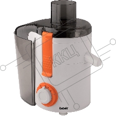 Соковыжималка BBK JC060-H11 белый/оранжевый, центробежная, 550 Вт, 500 мл, механическое