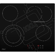 Электрическая варочная панель Weissgauff HV 640 BA, Hi-Light, независимая, черный
