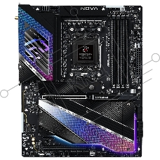 Материнская плата ASRock X870E NOVA WIFI, AM5, AMD X870E, 4xDDR5, 4xSATA, 1xPCIe 5.0 x16, 1xPCIe 3.0 x16, 1xPCIe 3.0 x1, 1xHDMI, 2xUSB4 Type-C, 5xUSB 3.2 Gen2, 3xUSB 3.2 Gen1, 1x 5Gb LAN, 3x3.5 мм, 7.1, ATX