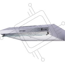 Кухонная вытяжка LEONORD LEH-010-50S серебро