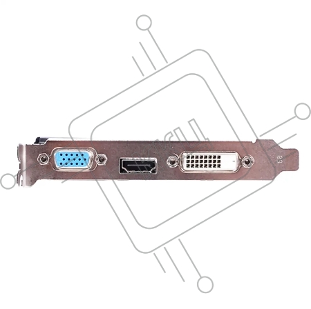 Видеокарта AFOX GT730 2GB DDR3 PCI-E2.0 2ГБ DDR3, 128 бит, DVI-I, HDMI, VGA (D-Sub), GPU 700 МГц