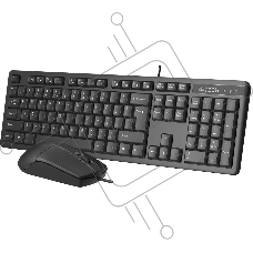 Клавиатура + мышь A4Tech KR-3330S клав:черный мышь:черный USB