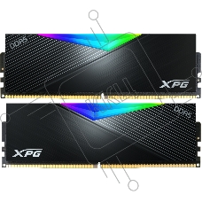 Оперативная память Adata XPG Lancer RGb DDR5 Общий объём памяти 32Gb Module capacity 16Gb Количество 2 5600 МГц Множитель частоты шины 36 1.25 В RGb черный AX5U5600C3632G-DCLARBK