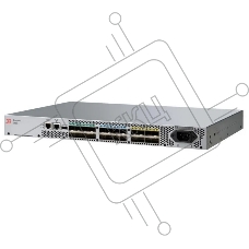 Коммутатор Brocade G610S 24-port FC Switch, 8-port licensed, 8x 32Gb SWL SFP+, 1 PS, Rail Kit