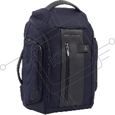 Сумка дорожная Piquadro Brief2 BV6154BR2/BLU, нейлон/натур.кожа, синий