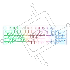 Клавиатура проводная SMARTBUY (SBK-251U-W) ONE 251