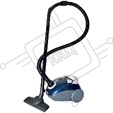 Пылесос Delta DL-0835 синий, 300/1600 Вт, уборка сухая, пылесборник мешок 2 л