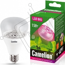 Лампа светодиодная для растений Camelion LED15-PL/BIO/E27 15Вт 220В 12770