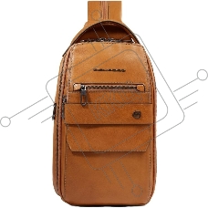 Рюкзак слинг мужской Piquadro Solm CA7028S141/BE песочный кожа