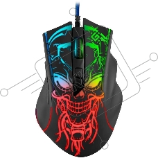 Мышь проводная Defender Bulletstorm GM-928 черный, 7200 dpi, USB, кнопки - 7