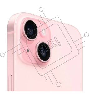Смартфон Apple A3092 iPhone 15 256Gb розовый, моноблок 3G 4G 2Sim 6.1