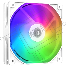 Вентилятор ID-Cooling XF-120-ARGB-W белый 120мм 1500rpm 30.5db 4-pin