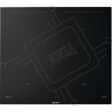 Варочная панель Gorenje, индукционная, 60 см, 4 конфорки, сенсорное управление, таймер, объединение конфорок Bridge Zone, автораспознавание посуды, PowerBoost, растапливание SoftMelt, сенсоры Iqgrill/iqfry/iqpro, защита от детей, черный