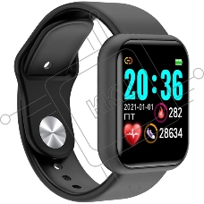Смарт-часы Irbis Iceline черный Display: 1.3inch TFT color screen Touch type: single point touch Battery: 150mAh черный