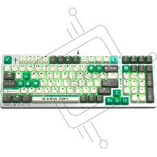 Клавиатура A4Tech Bloody S98 Pixels Green проводная USB белый/бежевый