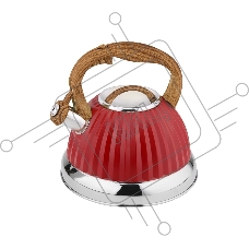 Чайник для плиты со свистком Pomi d'Oro P-650204 Napoli 2,5л
