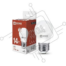 Лампа светодиодная LED-ШАР-VC 14Вт 230В E27 4000К 1330лм IN HOME 4690612047829