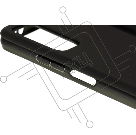 Чехол (флип-кейс) BORASCO Shell Case, для Xiaomi Redmi 9t, черный [40061]