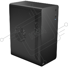 Корпус Aerocool  / Formula CS-110-S-BK-v1 (mATX, 0.7mm, USB3.0 x1, USB2.0 x2, 1x 8cm Black Fan)