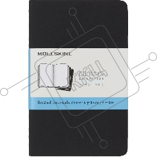 Блокнот Moleskine CAHIER JOURNAL QP314 Pocket 90x140мм обложка картон 64стр. пунктир черный (3шт)