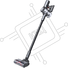 Пылесос вертикальный Dreame Xiaomi V12 (VVT1) серый/черный, питание от аккумулятора, 180 Вт, уборка сухая, пылесборник 0.5 л, работа от АКБ max 90 мин