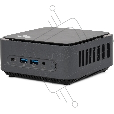 Неттоп IRU 110ALCN N200 (1) 8Gb SSD256Gb UHDG Windows 11 Professional GbitEth WiFi BT черный (2012500)
