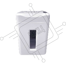 Шредер Office Kit S210N 3,9x38 белый (секр.P-4) фрагменты 16лист. 35лтр. скрепки скобы пл.карты CD